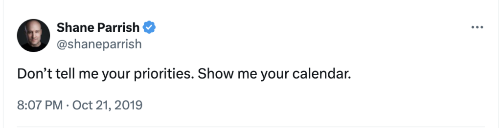 show me your calendar